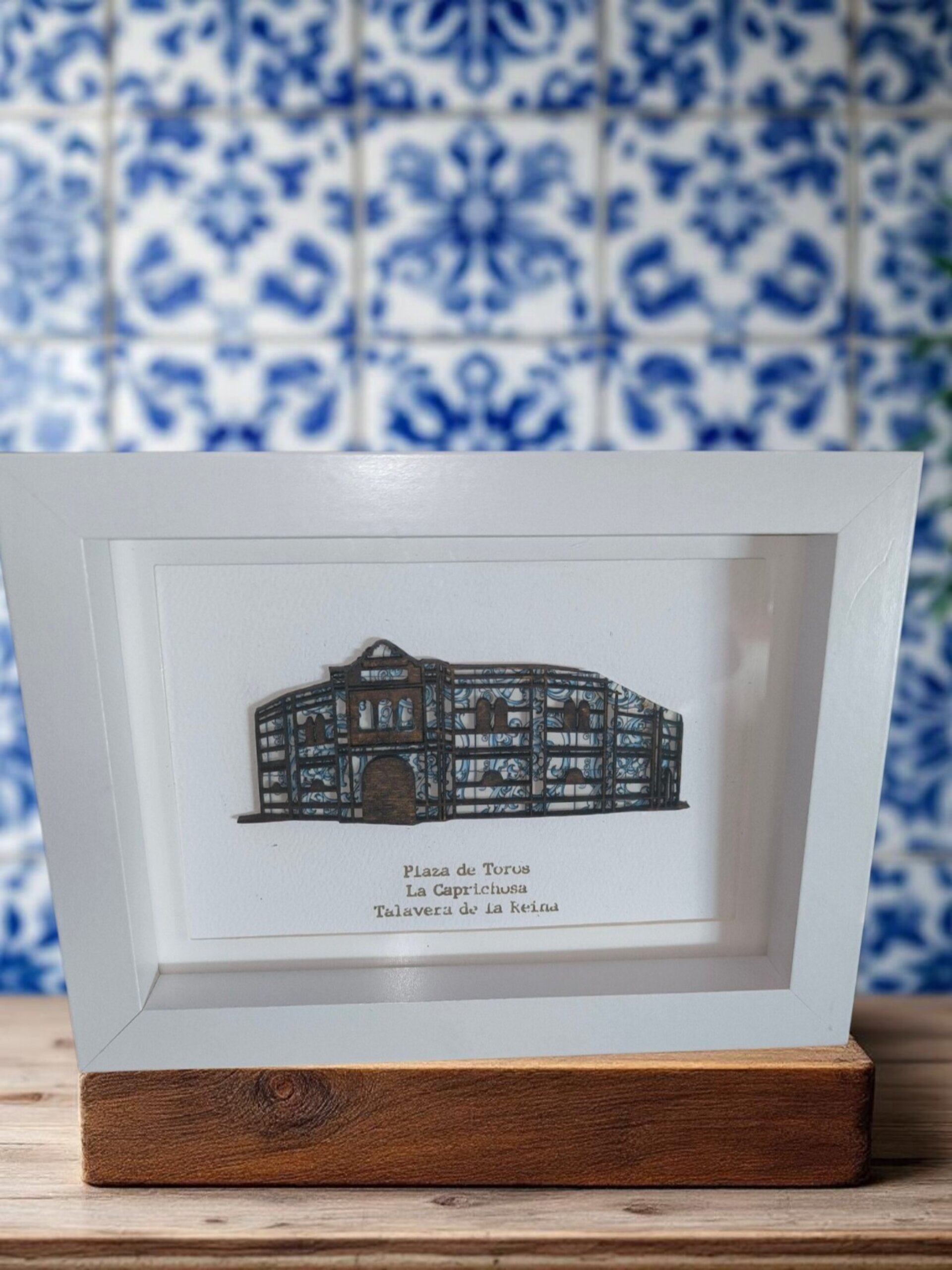 Pack de láminas "A tu vera, Talavera". Serie Jardines del Prado. - 3